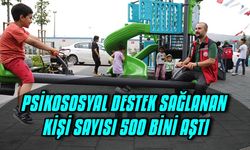 Psikososyal destek sağlanan kişi sayısı 500 bini aştı