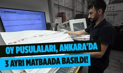 Oy pusulaları, Ankara'da 3 ayrı matbaada basıldı!