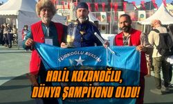Halil Kozanoğlu, dünya şampiyonu oldu!