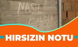 Kastamonu'da hırsızın yazdığı not kızdırdı