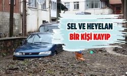 Sel ve heyelan: Bir kişi kayıp