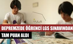 Depremzede Öğrenci LGS Sınavından Tam Puan Aldı