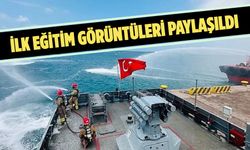 TCG Anadolu'nun Aksaz'daki İlk eğitim görüntüleri paylaşıldı