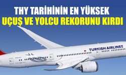 THY Tarihinin En Yüksek Uçuş ve Yolcu Rekorunu Kırdı