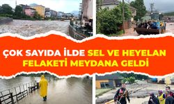 Çok Sayıda İlde Sel ve Heyelan Felaketi Meydana Geldi