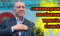 Cumhurbaşkanı Erdoğan'dan Bayburt ve Gümüşhane'ye teşekkür ziyareti!