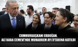 Cumhurbaşkanı Erdoğan  Muharrem ayı iftarına katıldı