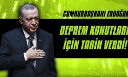 Cumhurbaşkanı Erdoğan deprem konutları için tarih verdi!