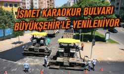 İsmet Karaokur Bulvarı Büyükşehir’le Yenileniyor