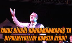 Yavuz Bingöl Depremzedelere Konser Verdi!