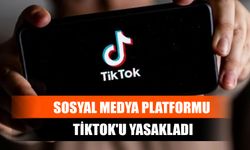 Sosyal Medya Platformu Tiktok'u Yasakladı