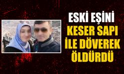 Eski Eşini Keser Sapı İle Döverek Öldürdü