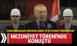 Cumhurbaşkanı Erdoğan Subay ve Astsubay Öğrencileri Mezuniyet Töreni'nde Konuştu