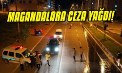 Kahramanmaraş’ta gece milletin uykusunu kaçıran magandalara ceza yağdı!