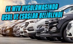 Ek MTV uygulamasında usul ve esaslar belirlendi