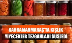 Kahramanmaraş’ta Kışlık Yiyecekler Tezgahları Süsledi