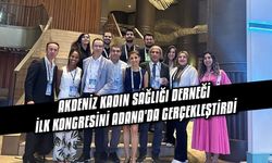 Akdeniz Kadın Sağlığı Derneği ilk Kongresini Adana'da gerçekleştirdi