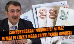 Cumhurbaşkanı Yardımcısı Yılmaz, memur ve emekli maaşlarına ilişkin konuştu