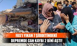 Fas'ta 7 büyüklüğünde deprem meydana geldi!