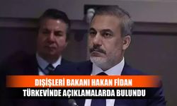 Dışişleri Bakanı Hakan Fidan Türkevinde Açıklamalarda Bulundu