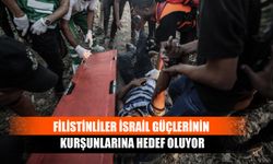 Filistinliler İsrail Güçlerinin Kurşunlarına Hedef Oluyor