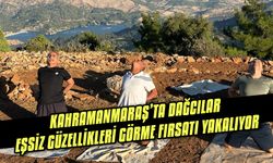 Kahramanmaraş’ta dağcılar eşsiz güzellikleri görme fırsatı yakalıyor