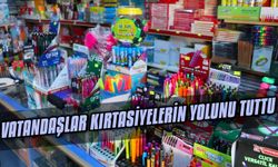 Vatandaşlar kırtasiyelerin yolunu tuttu