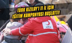 Türk Kızılay'ı 11 il için eğitim kampanyası başlattı!