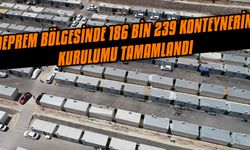 Deprem bölgesinde 186 bin 239 konteynerin kurulumu tamamlandı