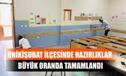 Onikişubat İlçesinde Hazırlıklar Büyük Oranda Tamamlandı