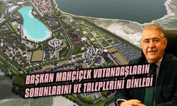 Başkan Mahçiçek, vatandaşların sorunlarını ve taleplerini dinledi