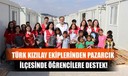 Türk Kızılay Ekiplerinden Pazarcık İlçesinde Öğrencilere Destek!