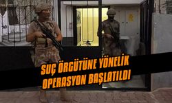 Suç örgütüne yönelik operasyon başlatıldı