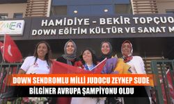 Down Sendromlu Milli Judocu Zeynep Sude Bilginer Avrupa Şampiyonu Oldu