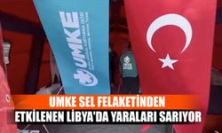 UMKE Sel Felaketinden Etkilenen Libya'da Yaraları Sarıyor