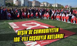 Afşin’de Cumhuriyetin 100. Yılı Coşkuyla Kutlandı