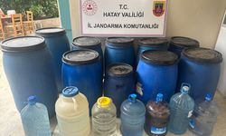 Hatay'da 350 litre sahte içki ele geçirildi