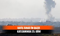 Katil İsrail'in Gazze Katliamında 25. Gün!