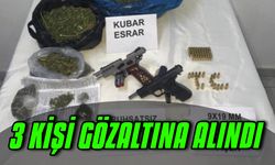 Afşin’de uyuşturucudan 3 kişi gözaltına alındı