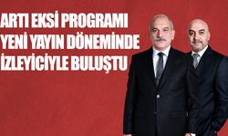 Artı Eksi Programı Yeni Yayın Döneminde İzleyiciyle Buluştu