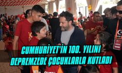 Galatasaray Kulübü, Cumhuriyet'in 100. yılını Kahramanmaraş'ta depremzede çocuklarla kutladı