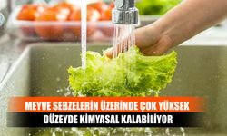 Meyve Sebzelerin Üzerinde Çok Yüksek Düzeyde Kimyasal Kalabiliyor