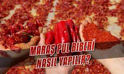 Maraş pul biberi nasıl yapılır?