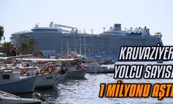 Kruvaziyer yolcu sayısı 1 milyonu aştı