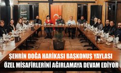 Şehrin Doğa Harikası Başkonuş Yaylası Özel Misafirlerini Ağırlamaya Devam Ediyor