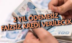 2 yıl ödemesiz, 4 yılda ödeme şartıyla faizsiz kredi verilecek