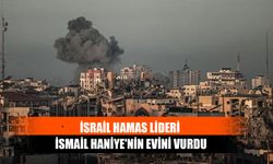 İsrail Hamas Lideri İsmail Haniye'nin Evini Vurdu