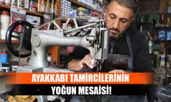 Ayakkabı Tamircilerinin Yoğun Mesaisi!