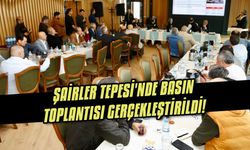 Şairler Tepesi'nde Basın Toplantısı Gerçekleştirildi!