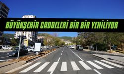 Büyükşehir Caddeleri Bir Bir Yeniliyor